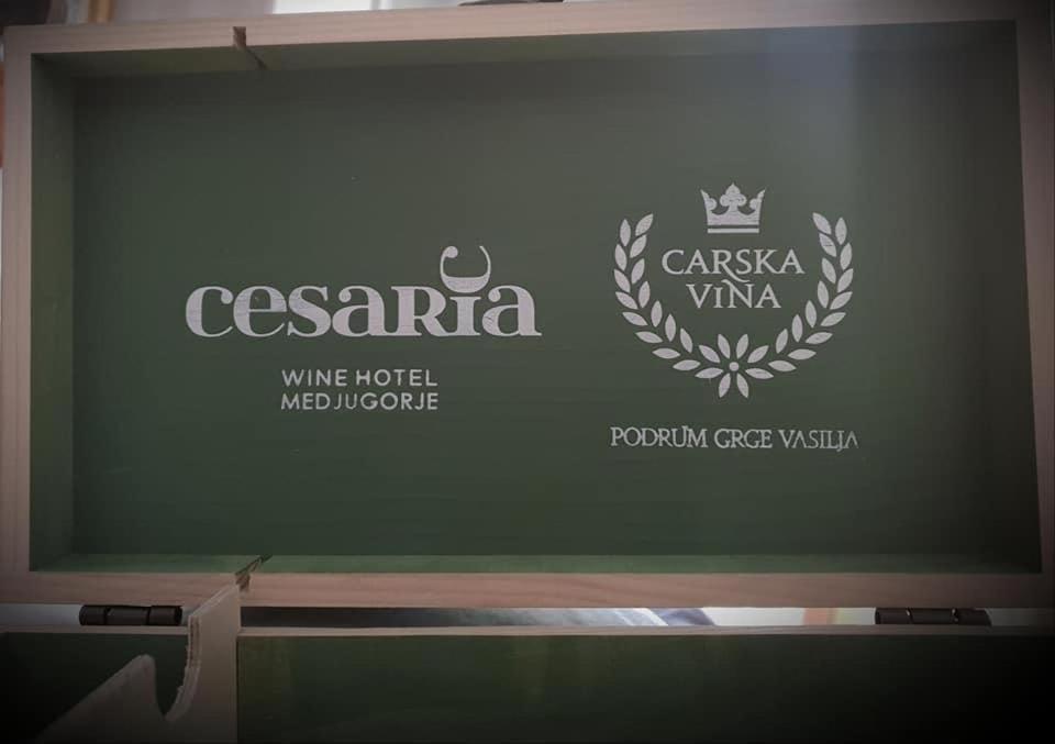 Wine Hotel Cesarica Medjugorje Exterior photo